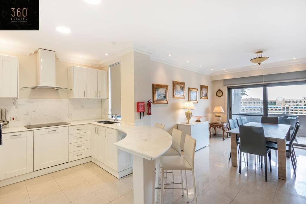 One Of A Kind, Seafront Property In St Georges Bay By 360 Estates Saint Julian's Exterior foto